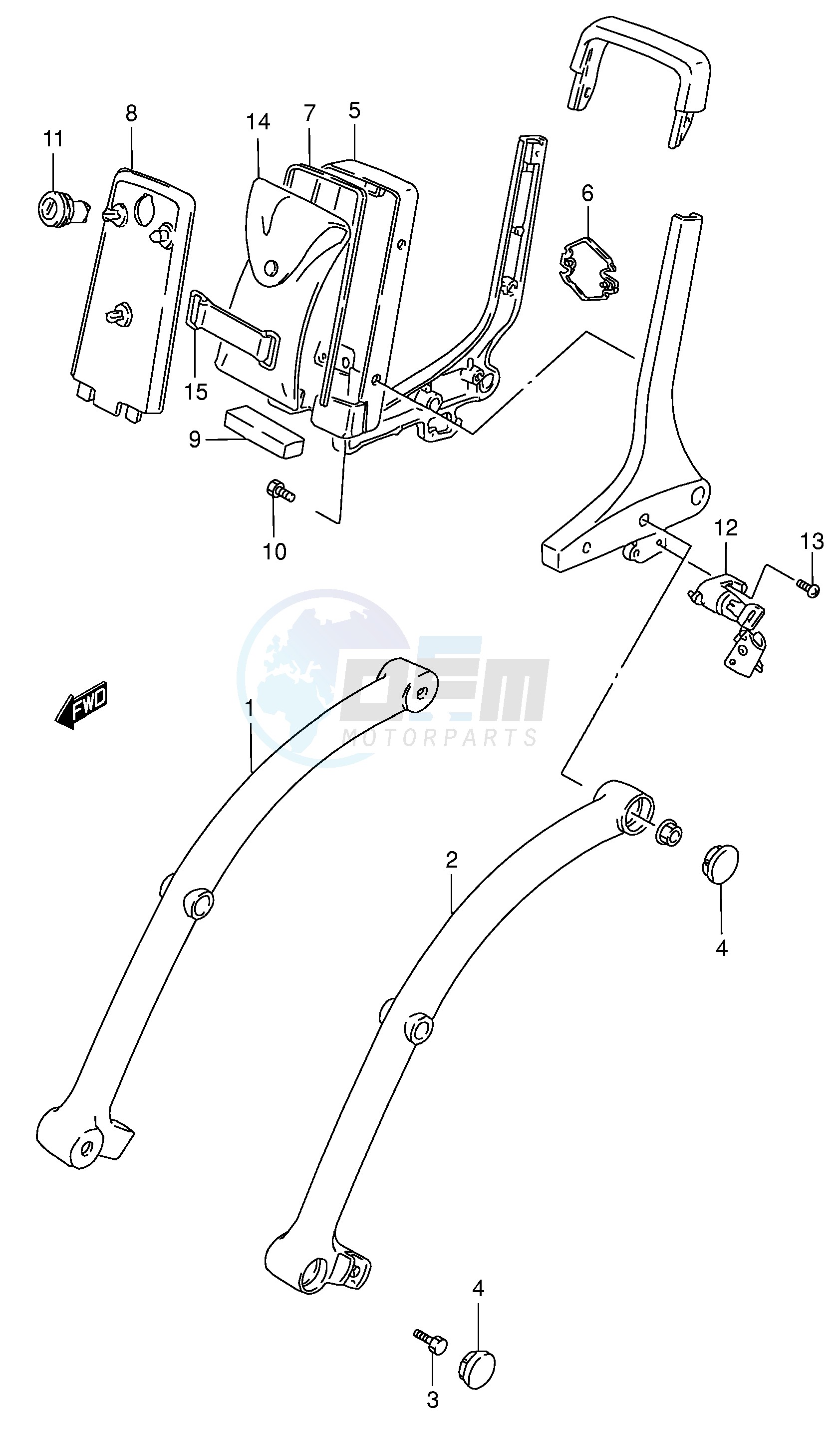 FRAME HANDLE GRIP (MODEL K4) image