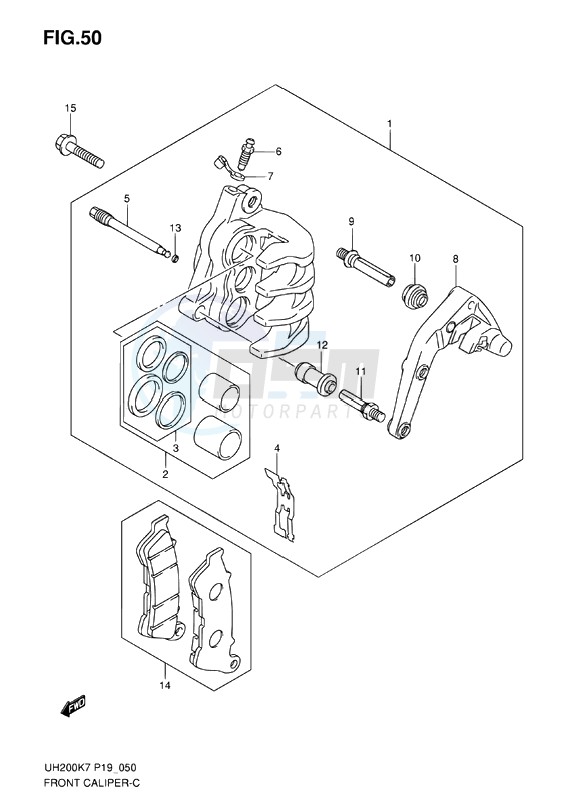 FRONT CALIPER image