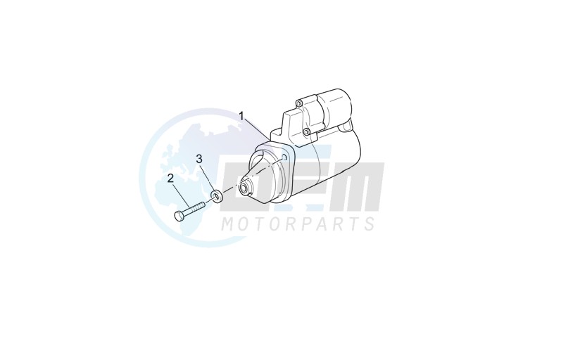 Starter motor blueprint