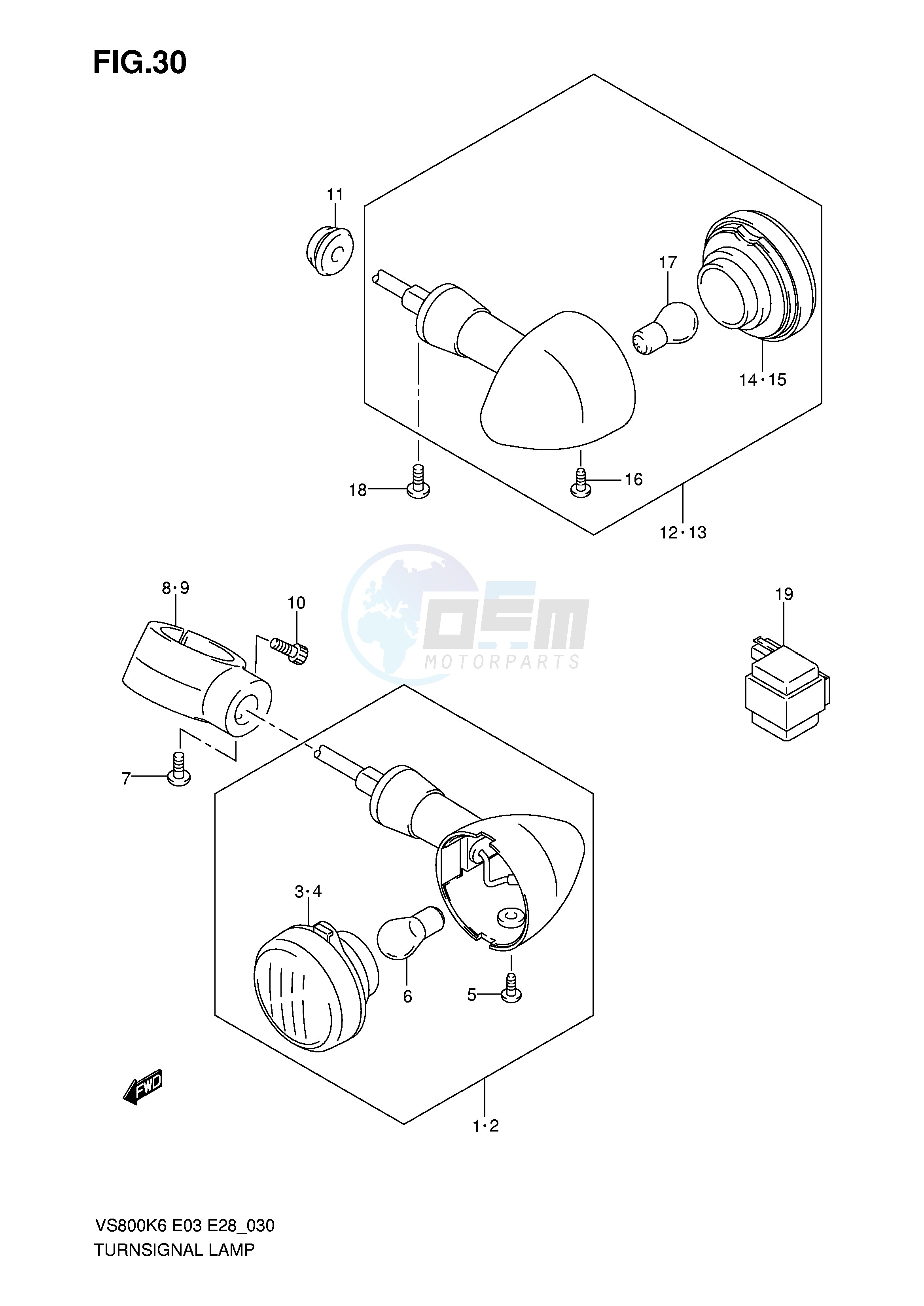 TURN SIGNAL LAMP image