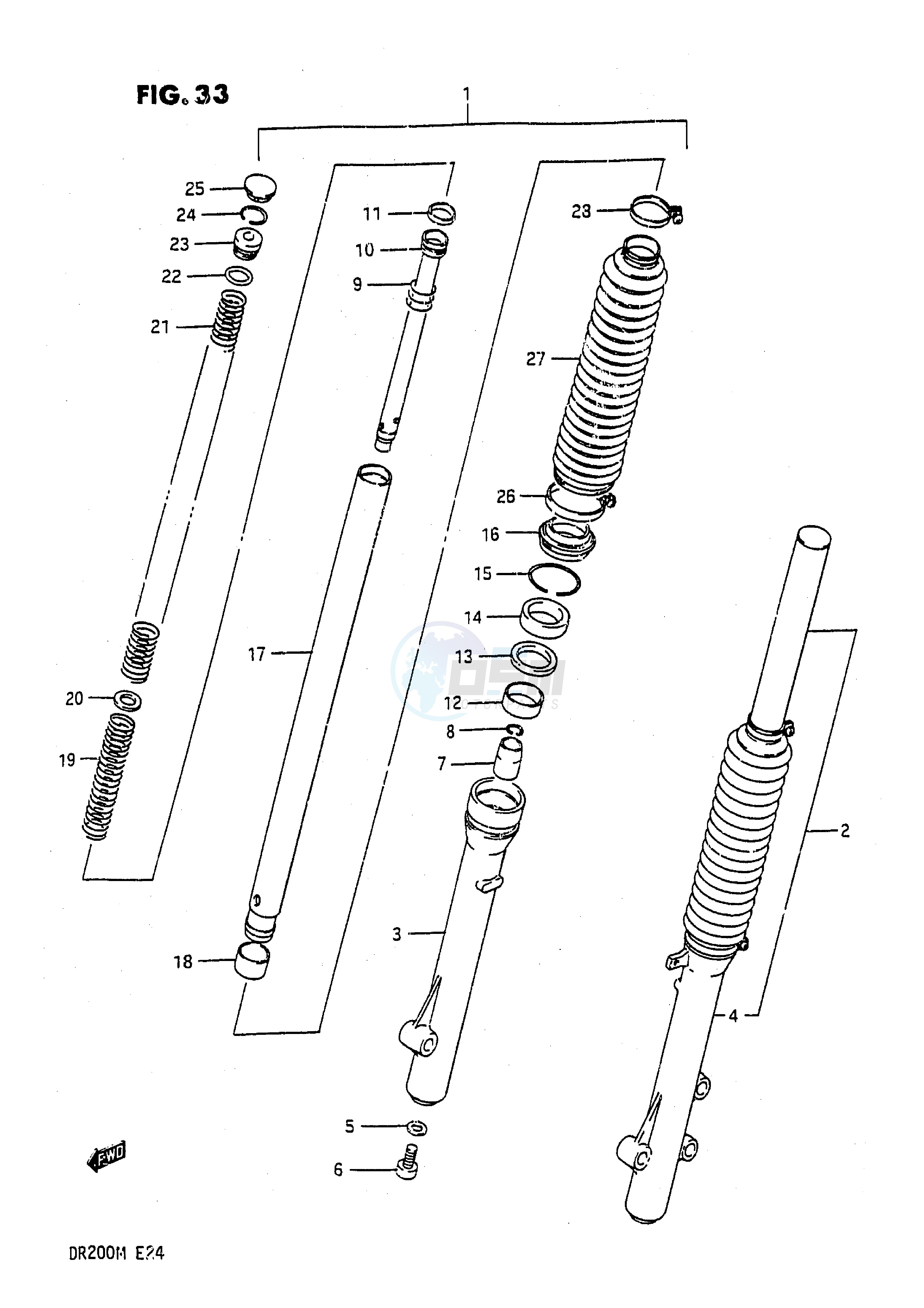 FRONT FORK image