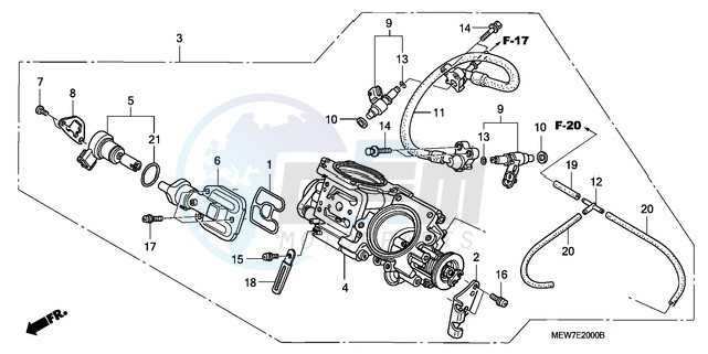 THROTTLE BODY image