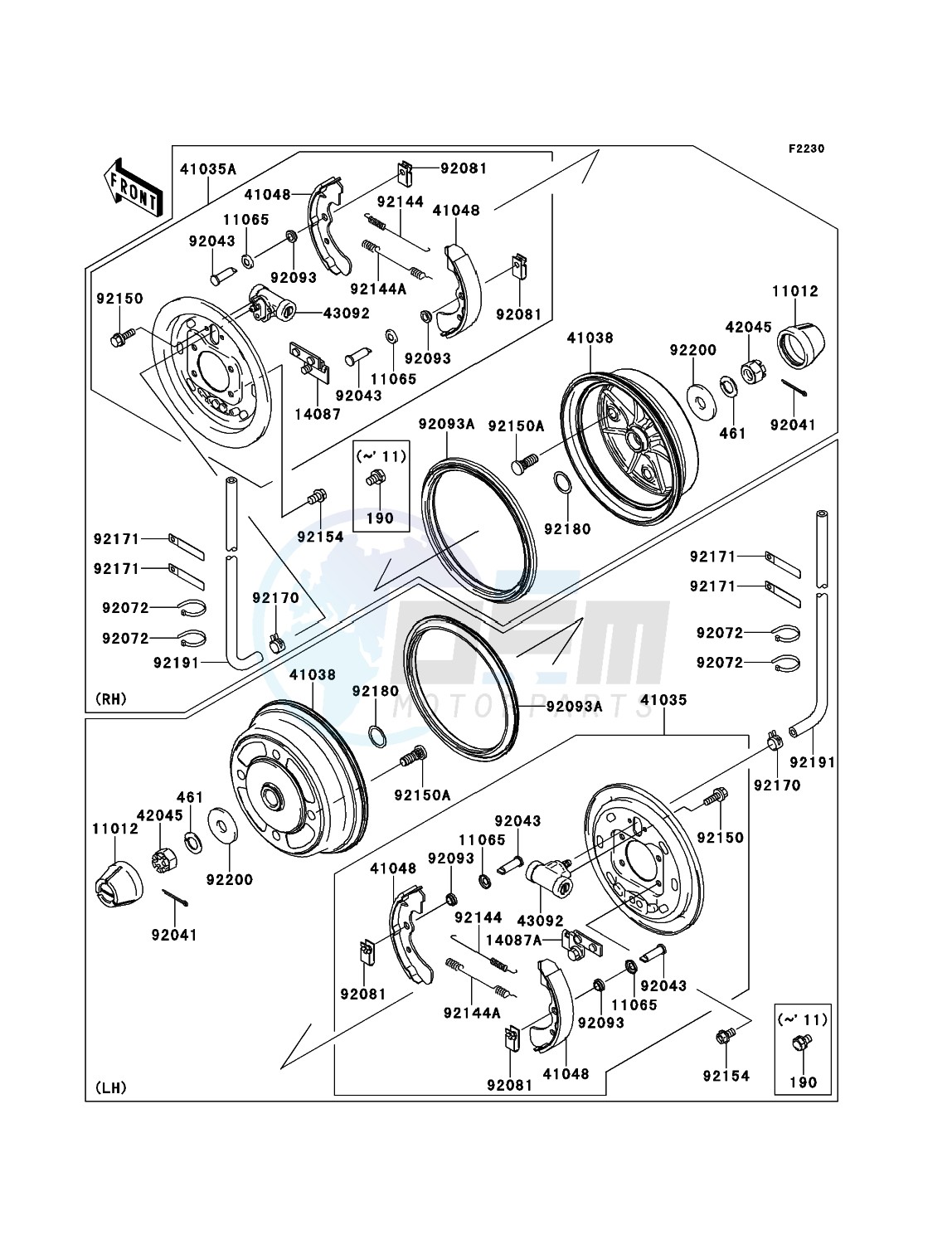 Front Hub blueprint