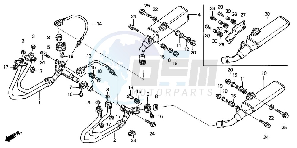 EXHAUST MUFFLER image