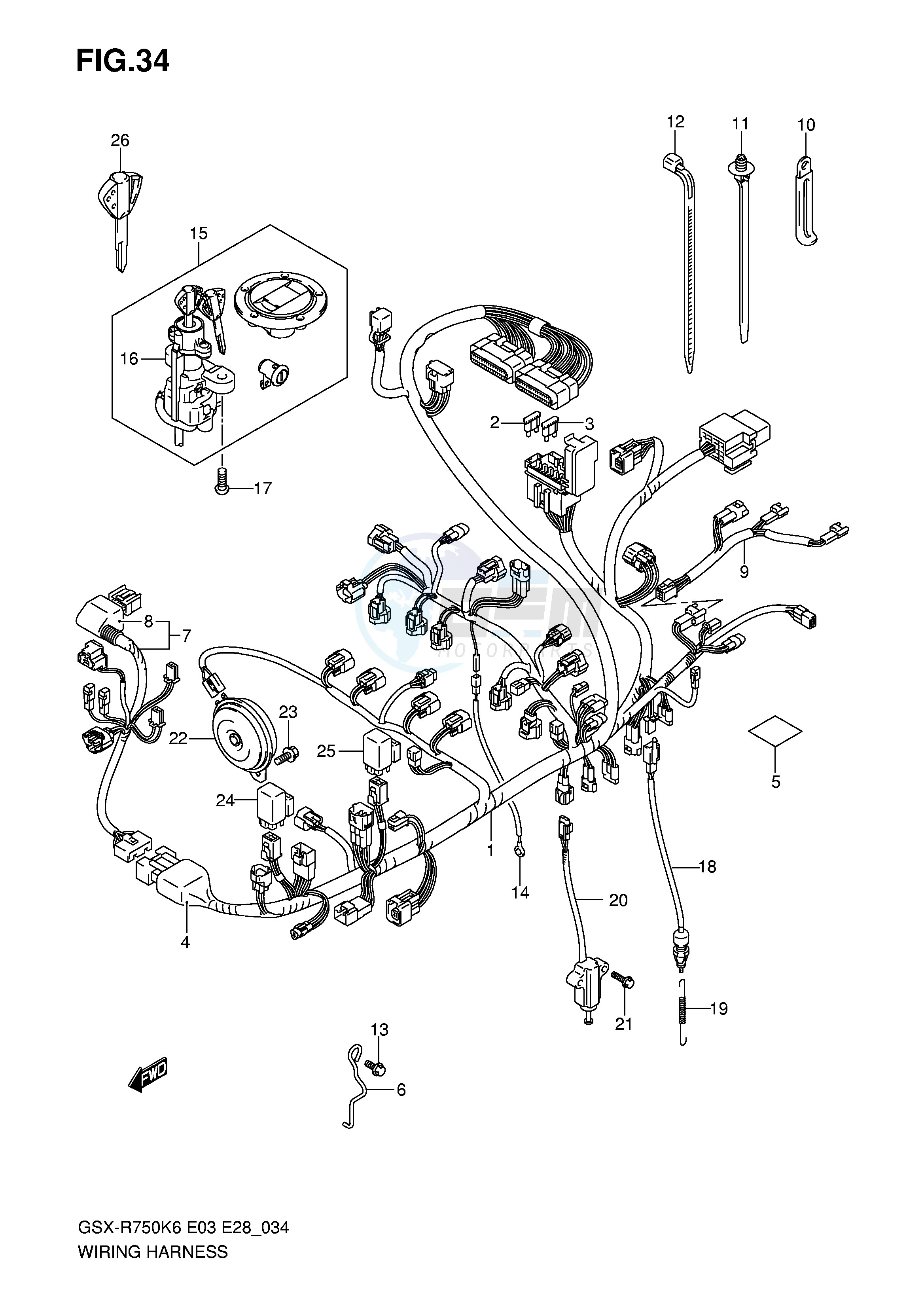 WIRING HARNESS image