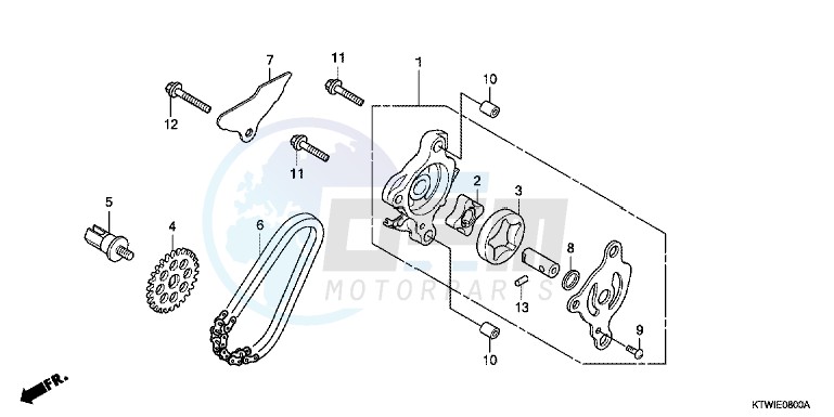 OIL PUMP blueprint