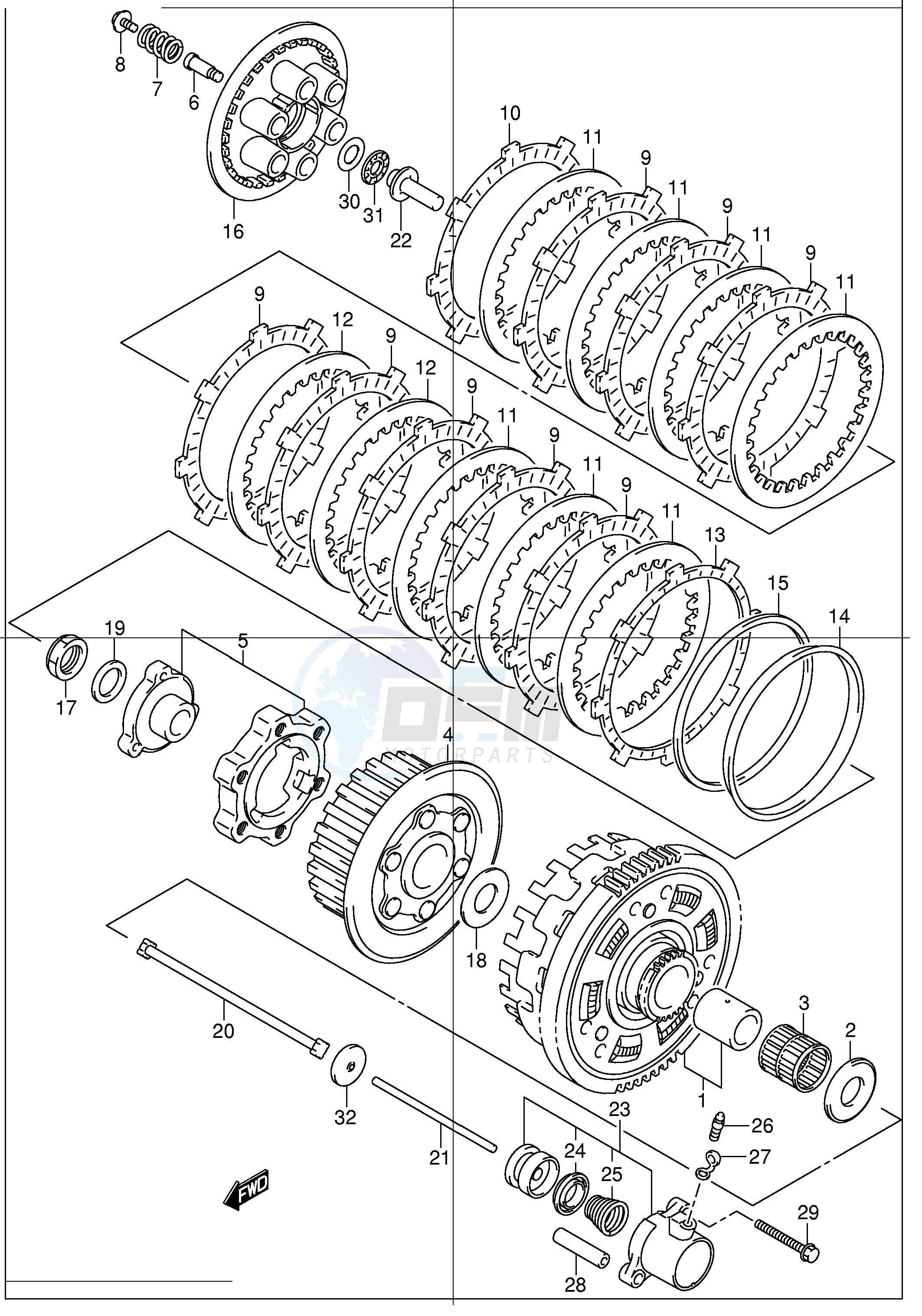 CLUTCH (MODEL K2 K3) image