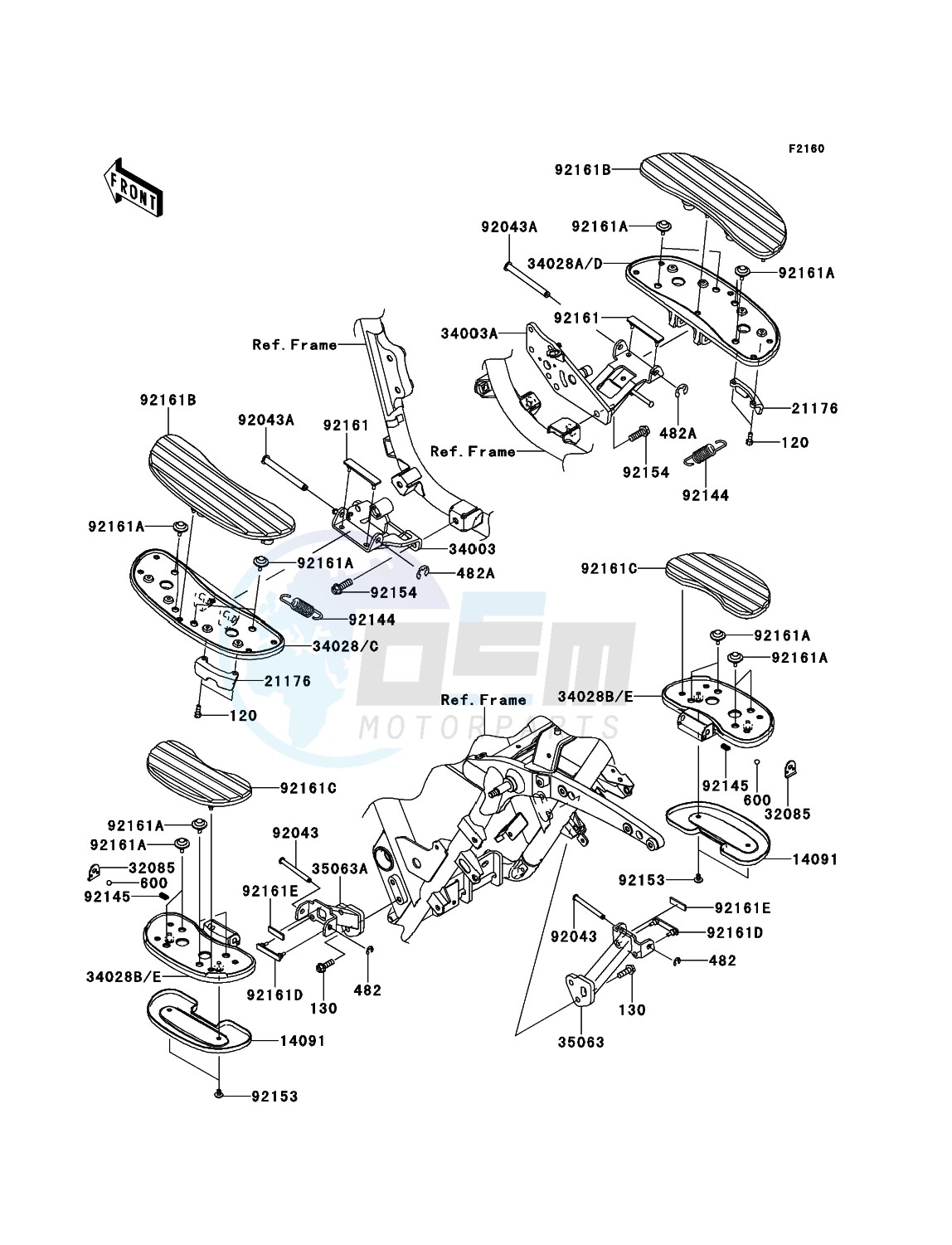 Footrests image