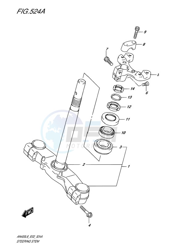 STEERING STEM image