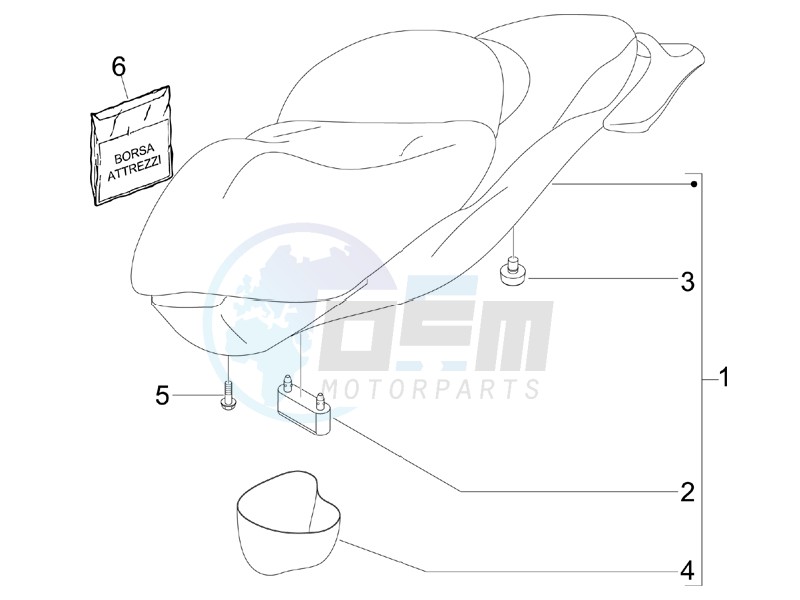 Saddle seats - Tool roll image