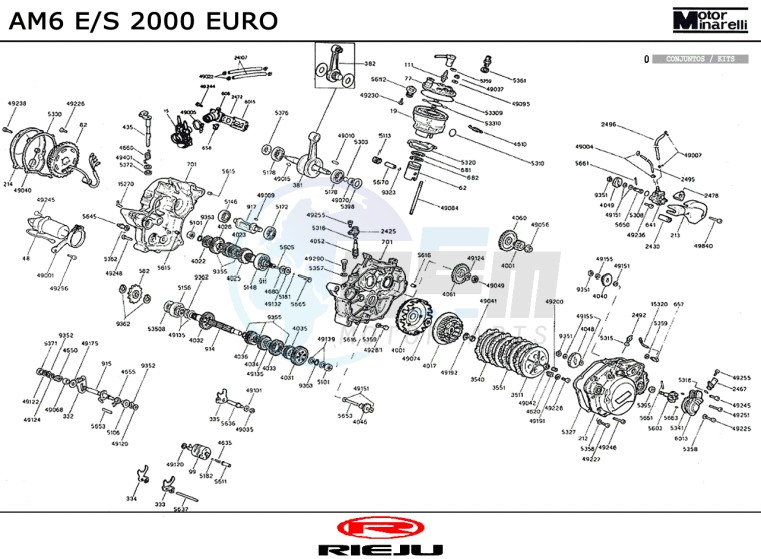 ENGINE  AMS E/S 2000 EURO blueprint