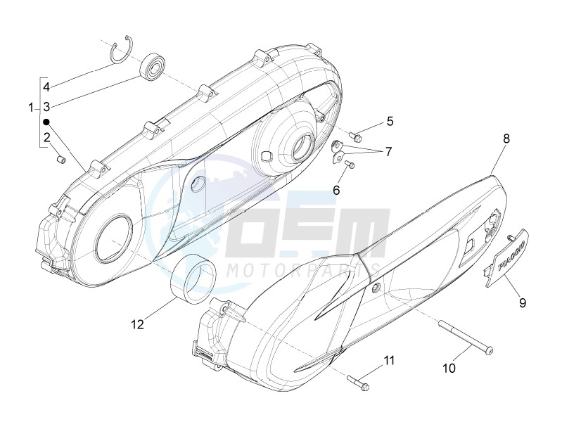 Crankcase cover - Crankcase cooling image