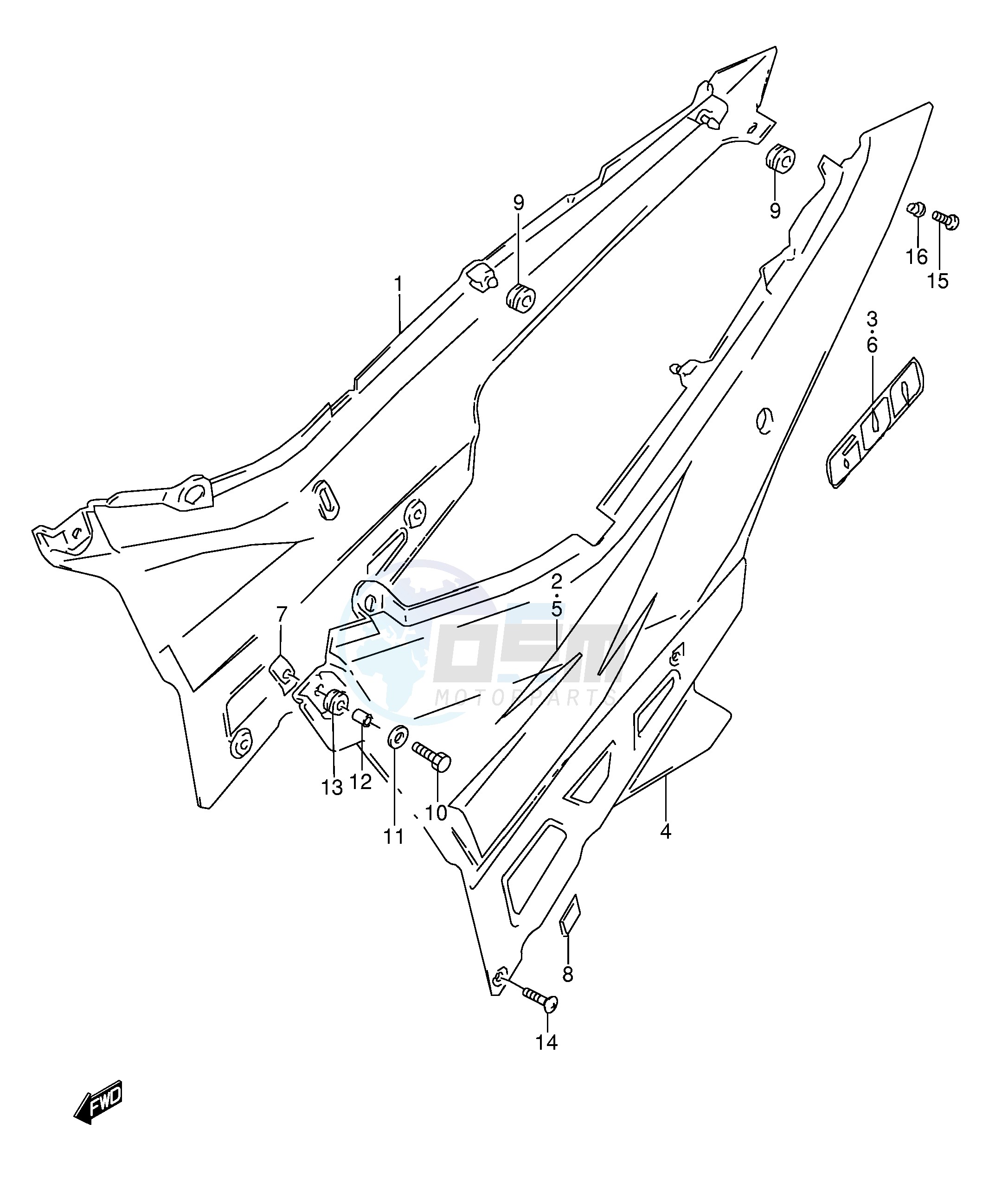 FRAME COVER (MODEL T) image