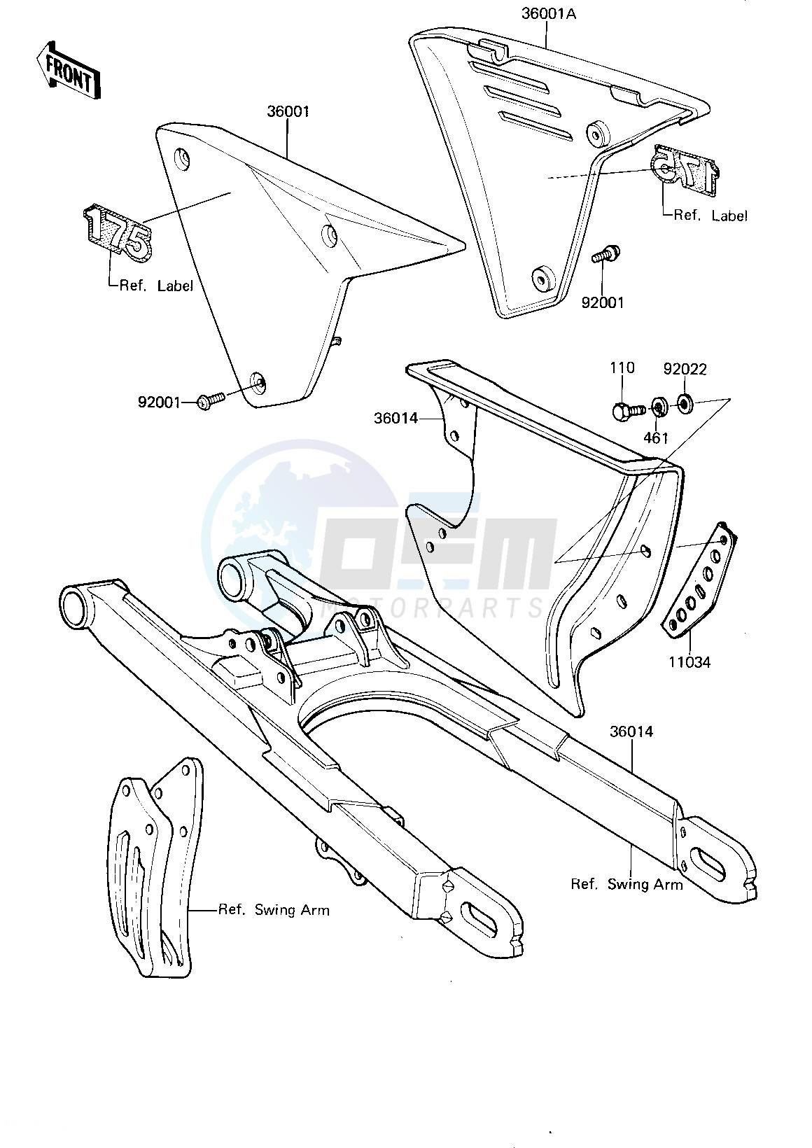 SIDE COVERS_CHAIN COVER -- 81-82 A2_A3- - image