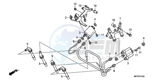 IGNITION COIL blueprint