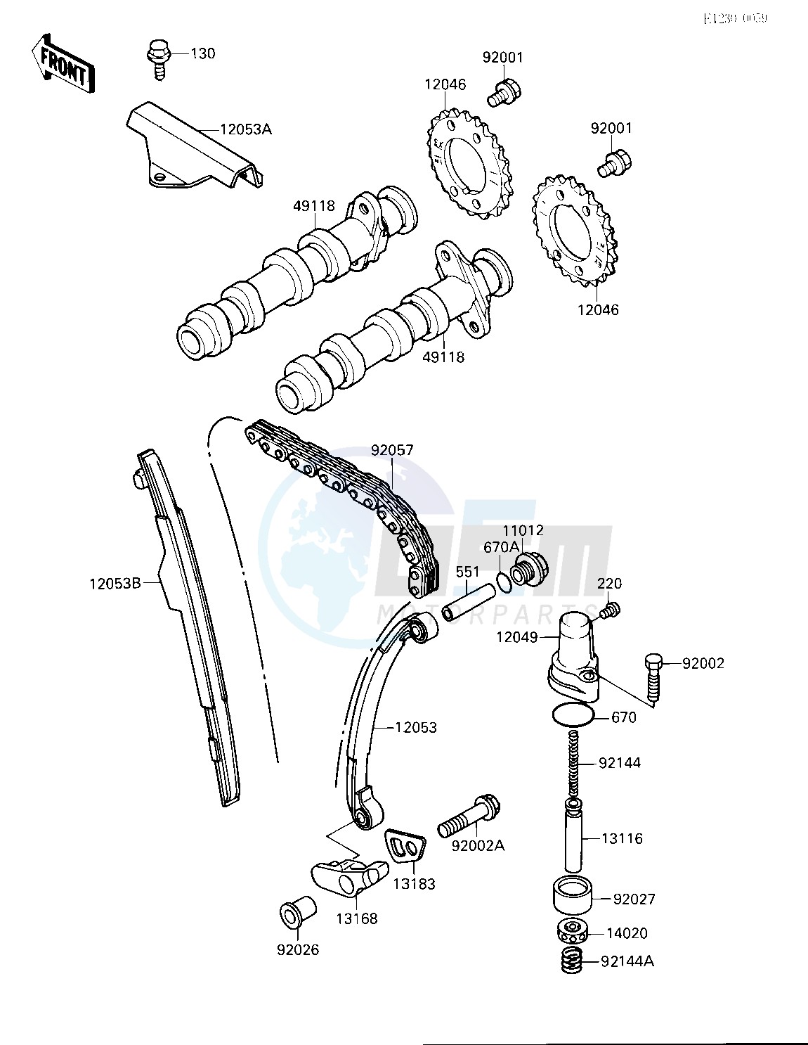 CAMSHAFT-- S- -_TENSIONER image