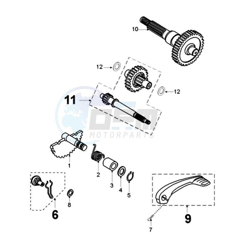 DRIVE SHAFTS / KICKSTARTER blueprint