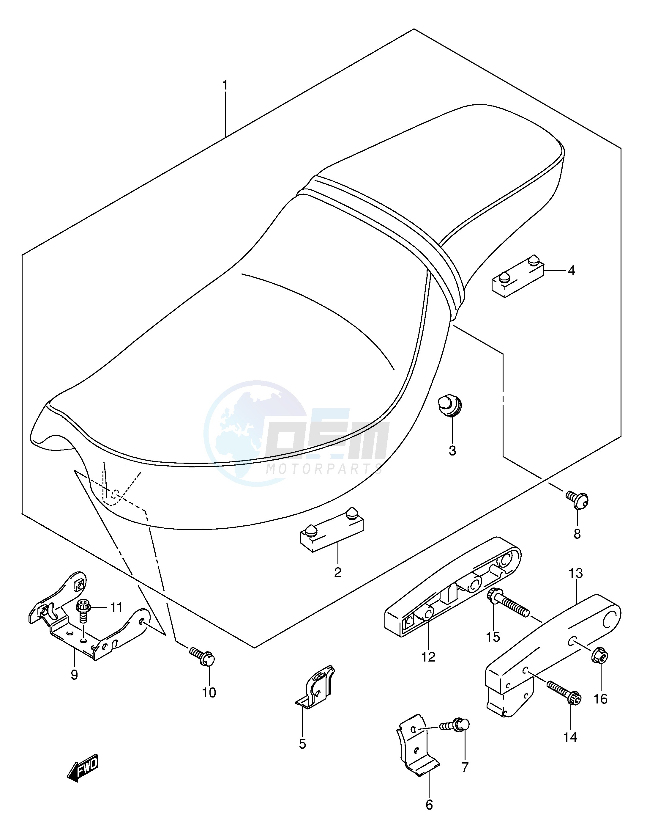 SEAT (MODEL K5) blueprint