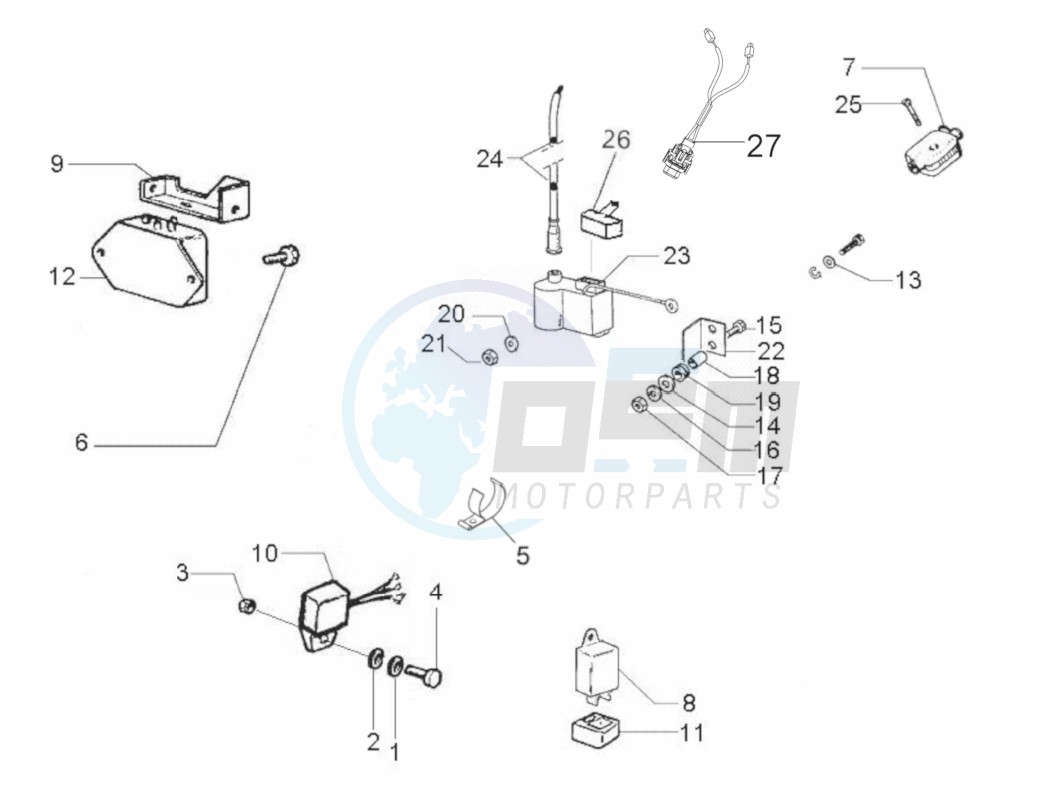 Voltage Regulators - Electronic Control Units (ecu) - H.T. Coil blueprint