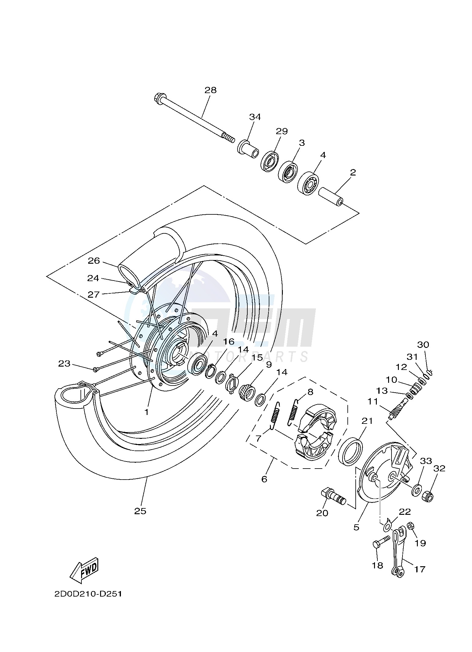 FRONT WHEEL image