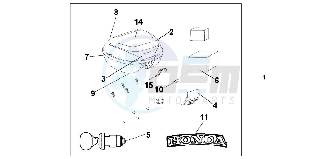 TOP BOX 35 L R-302MP image