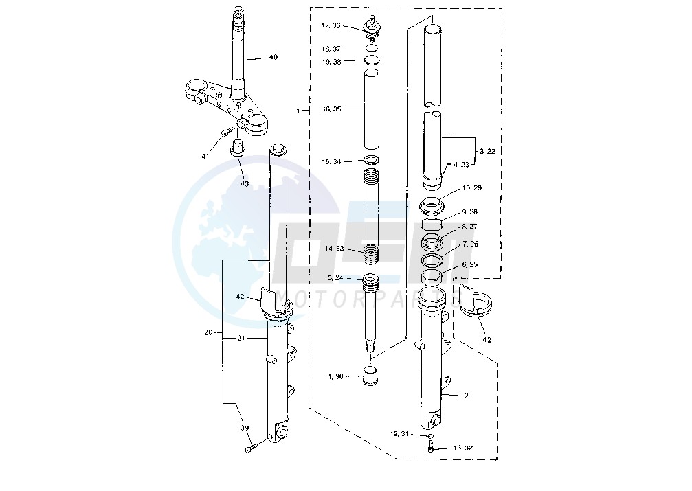 FRONT FORK image