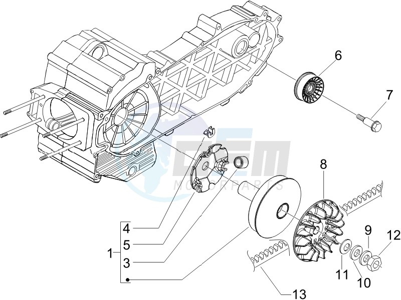 Driving pulley image