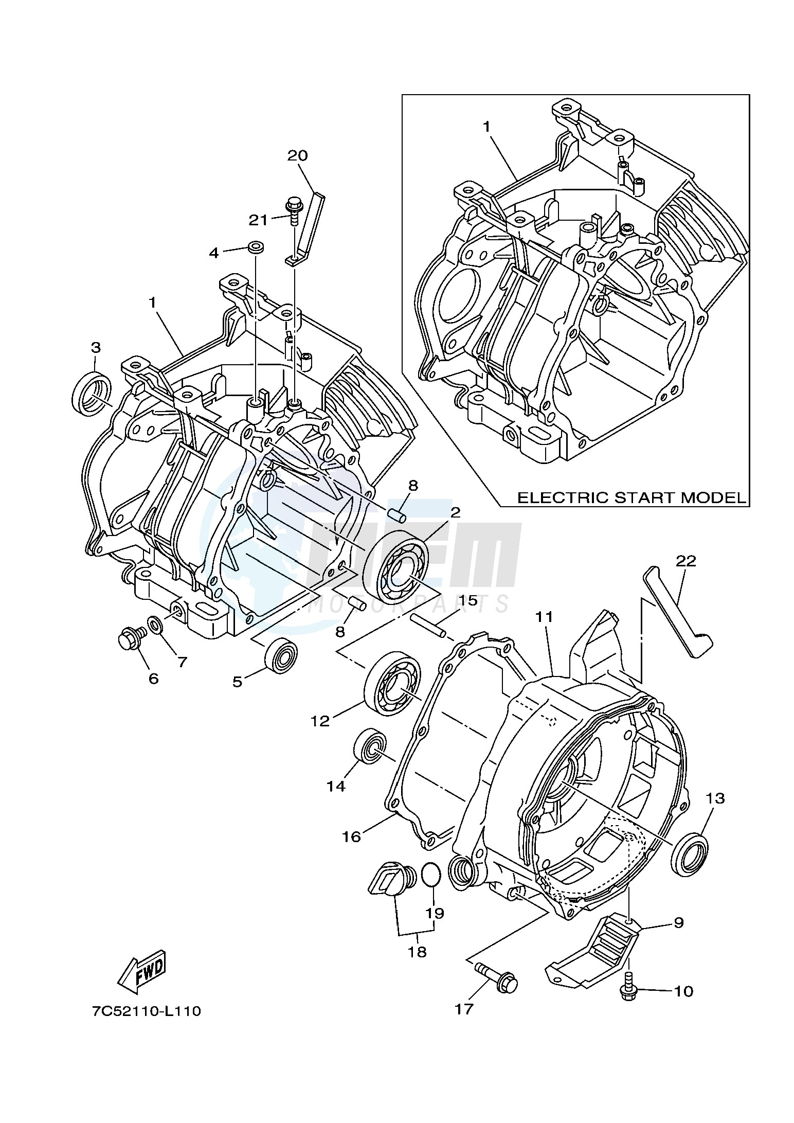 CRANKCASE blueprint