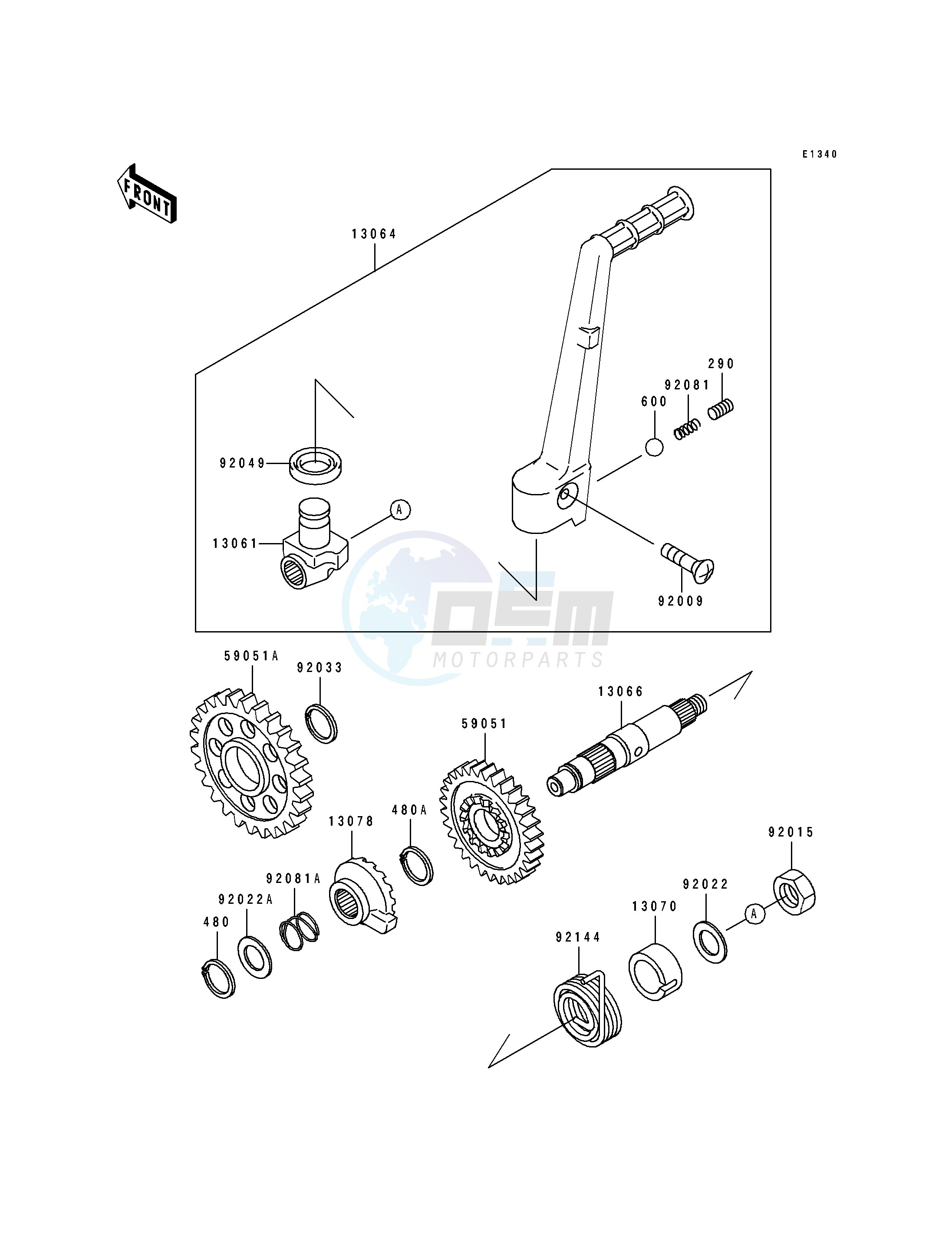 KICKSTARTER MECHANISM image