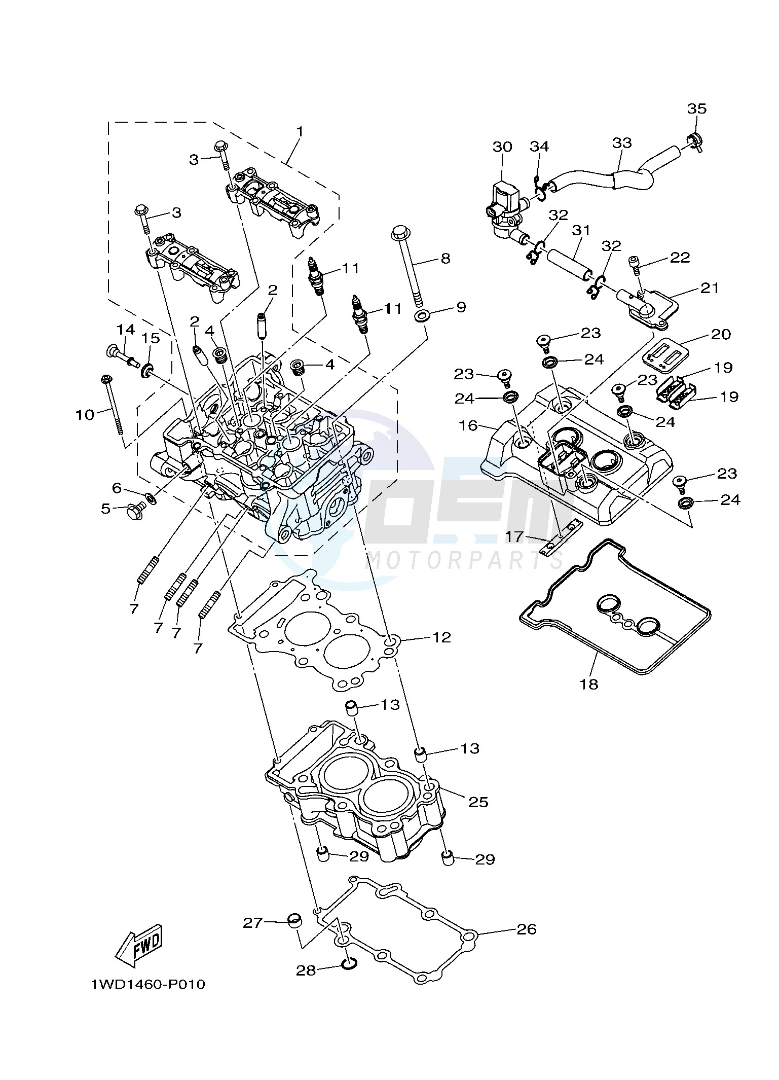 CYLINDER HEAD image