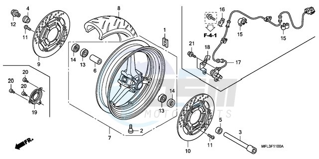 FRONT WHEEL image