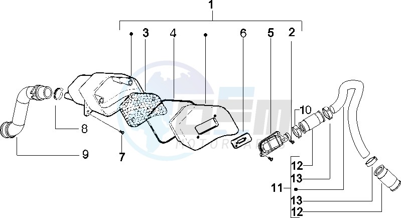 Secondairy air box image