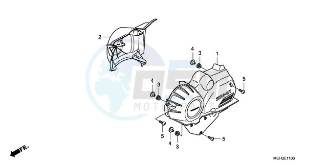 ENGINE SIDE COVER image