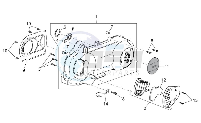 Variator cover blueprint