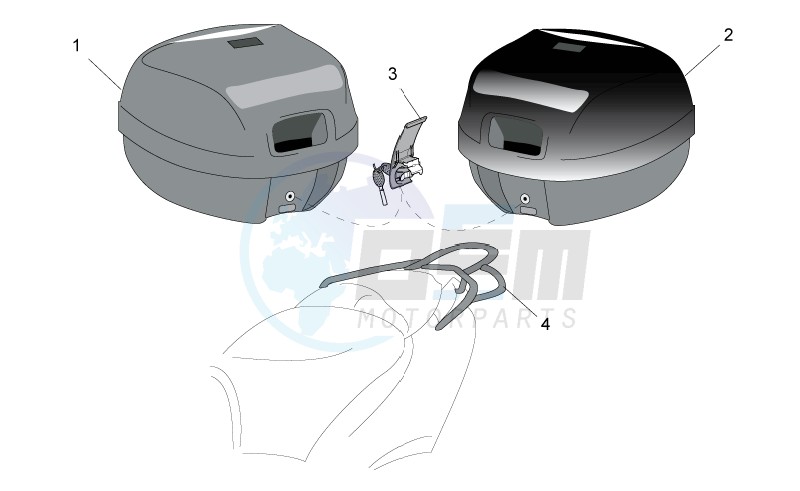 Acc. - Top/cases side cases image