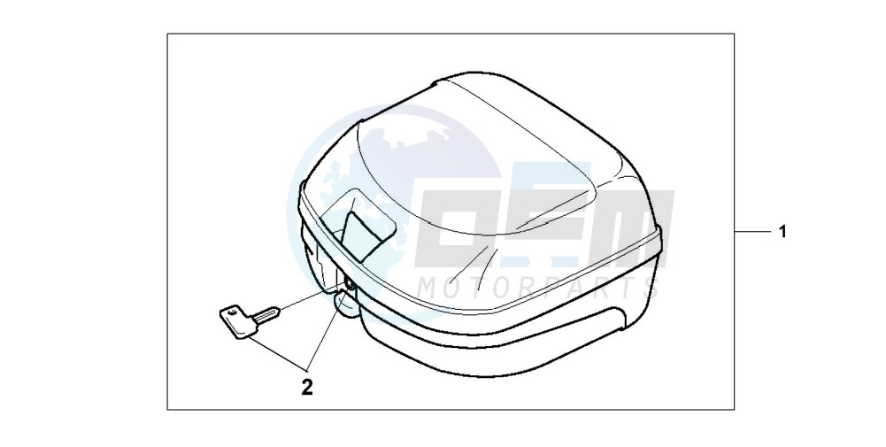 TOP BOX 26L blueprint