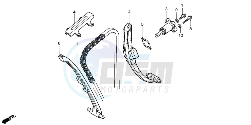 CAM CHAIN/TENSIONER image