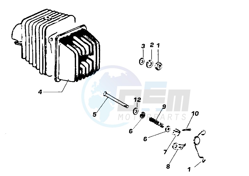 Cilinder head blueprint