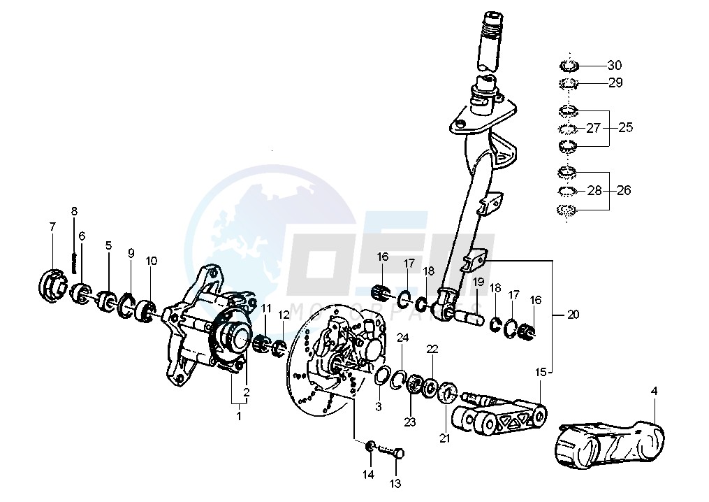 Front brake image