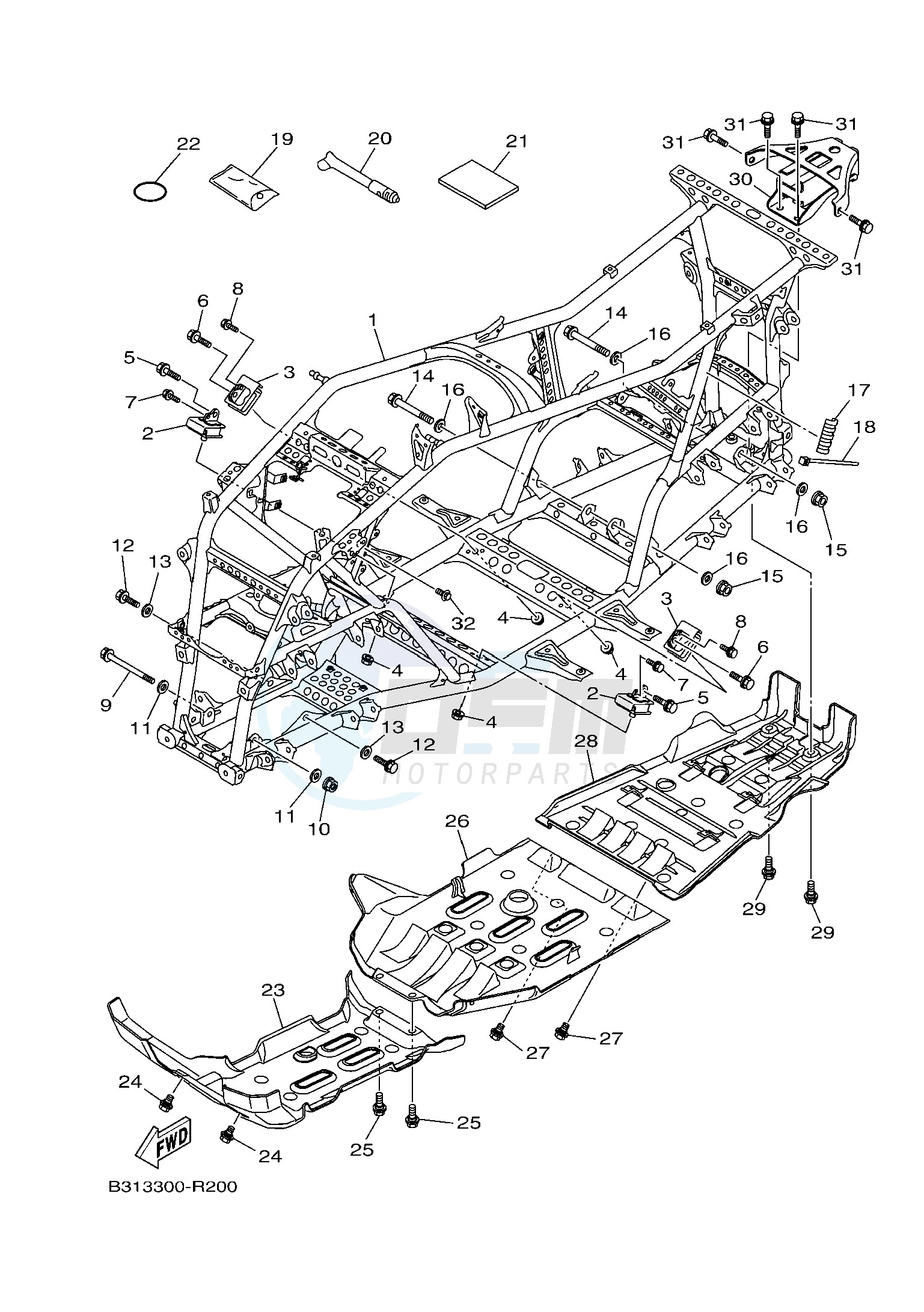 FRAME blueprint