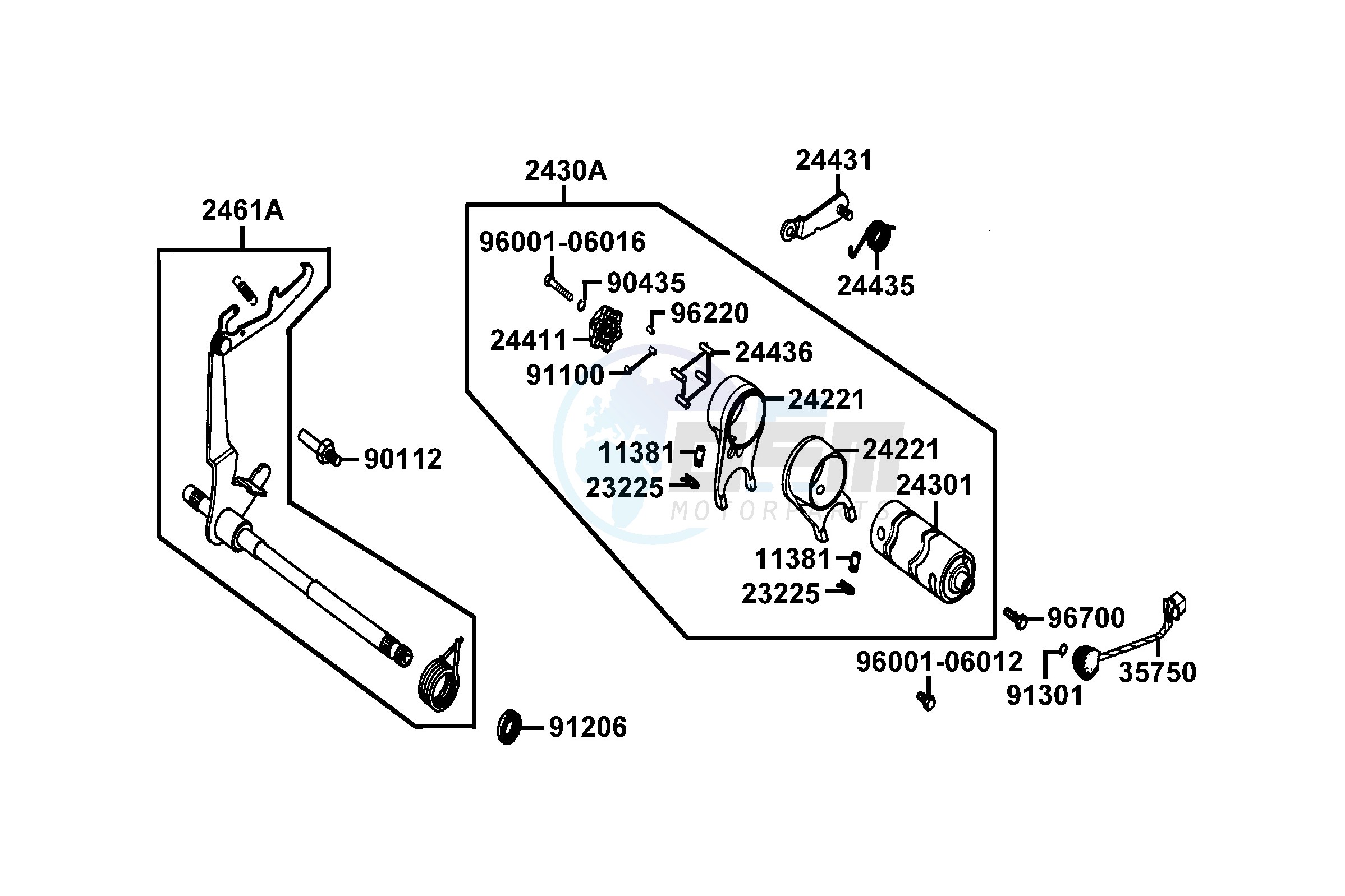 Speed Change Foot Bar image