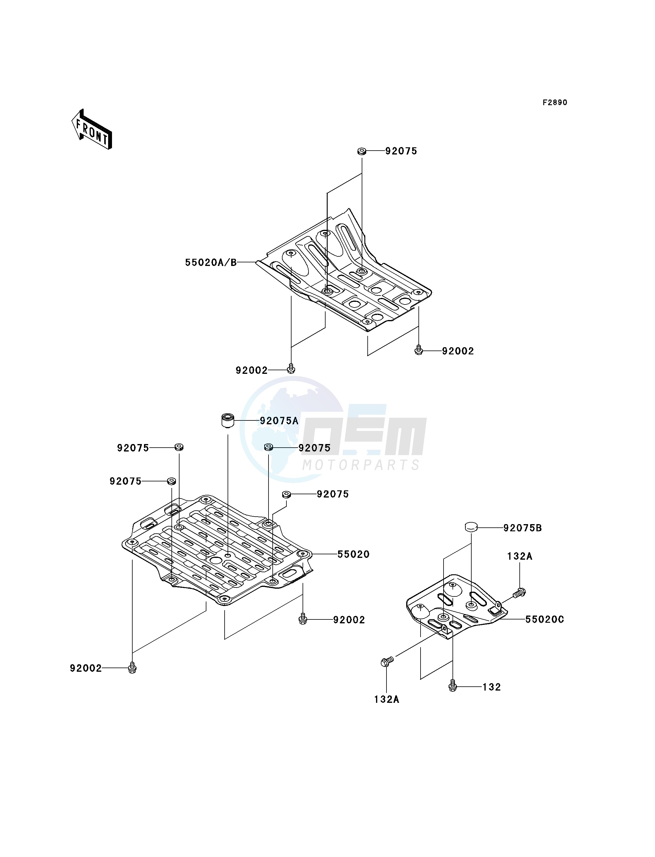 OPTIONAL PARTS-- GUARD- - image