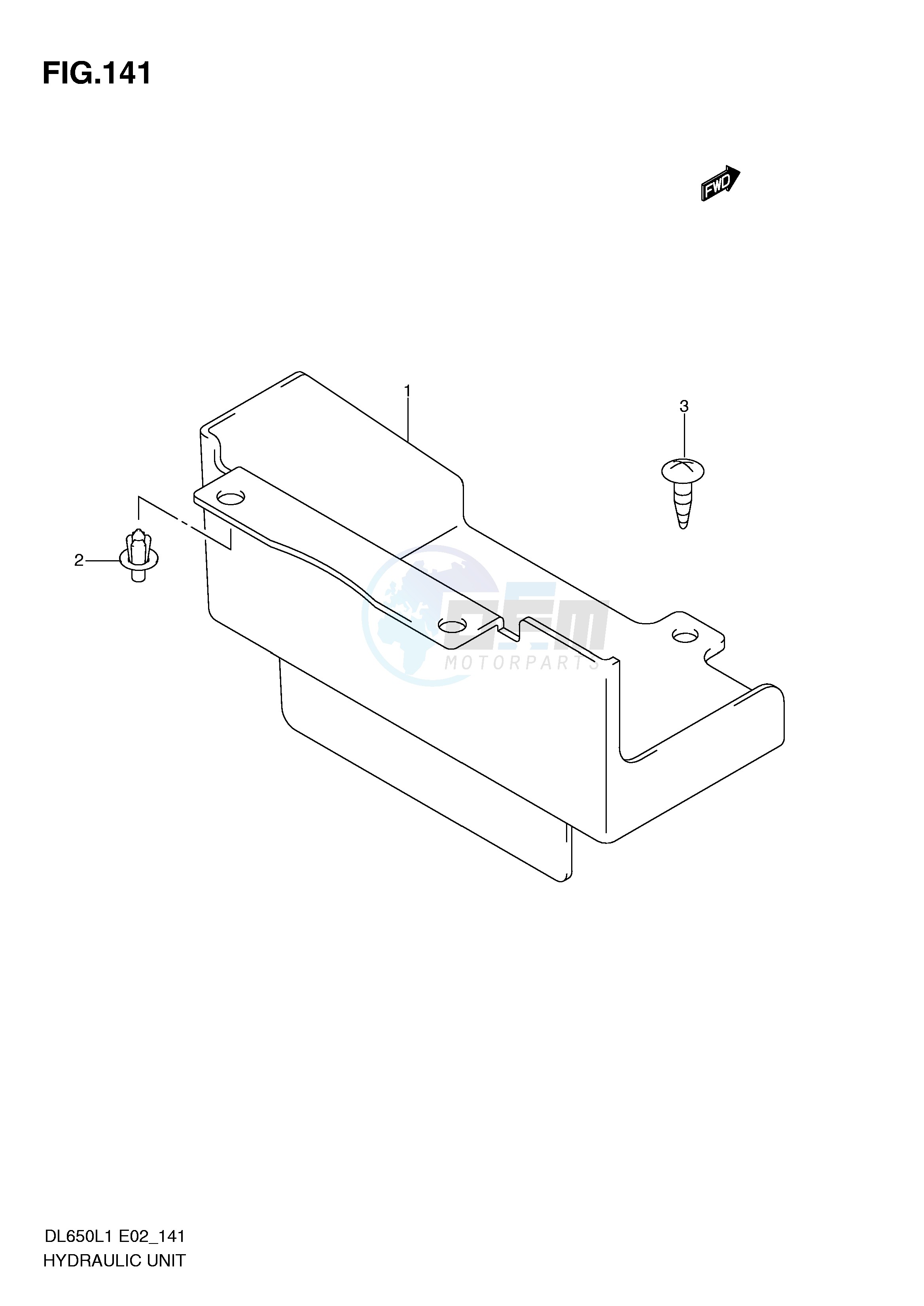 HYDRAULIC UNIT (DL650L1 E2) image