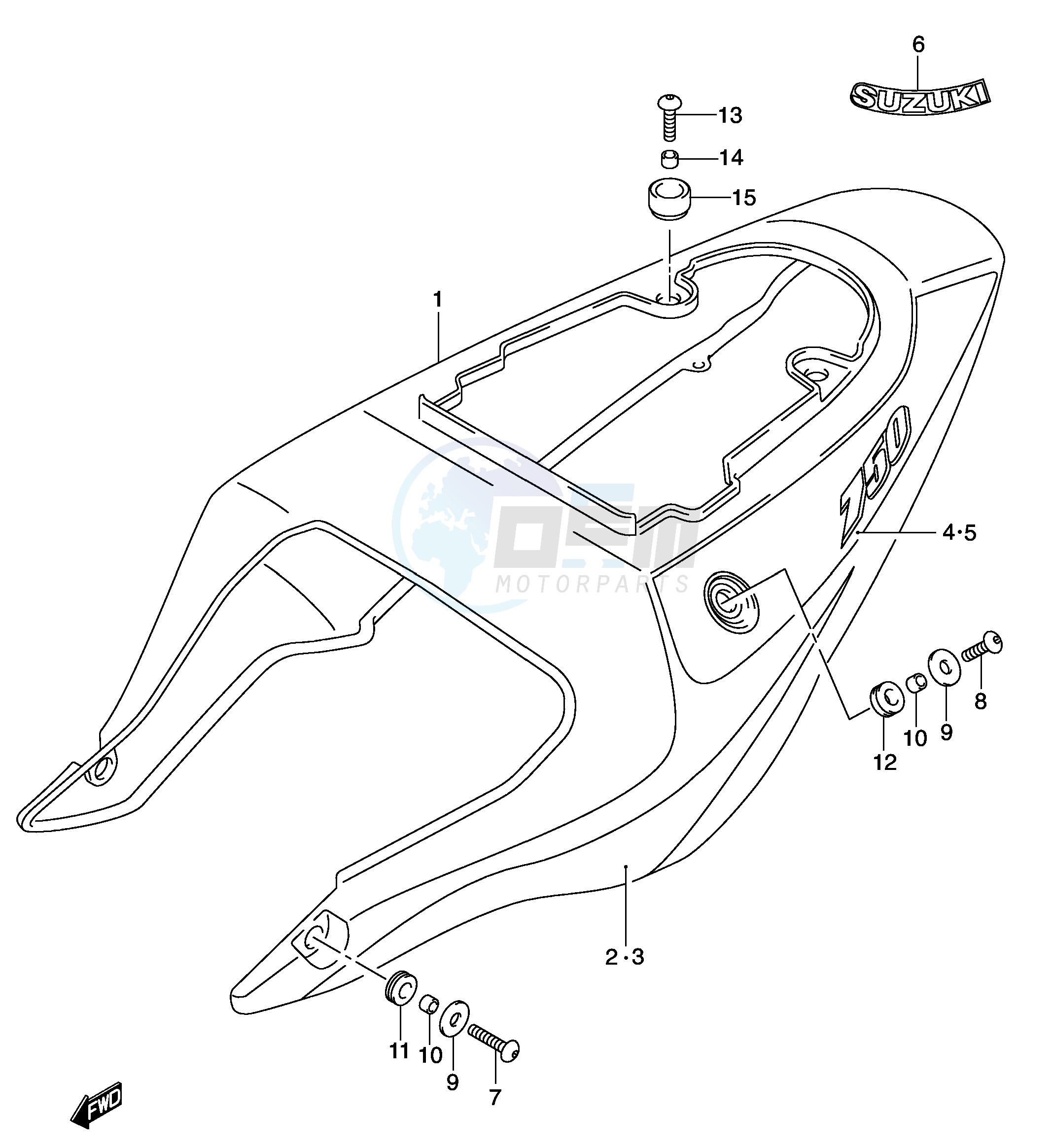 FRAME COVER (MODEL K2) image