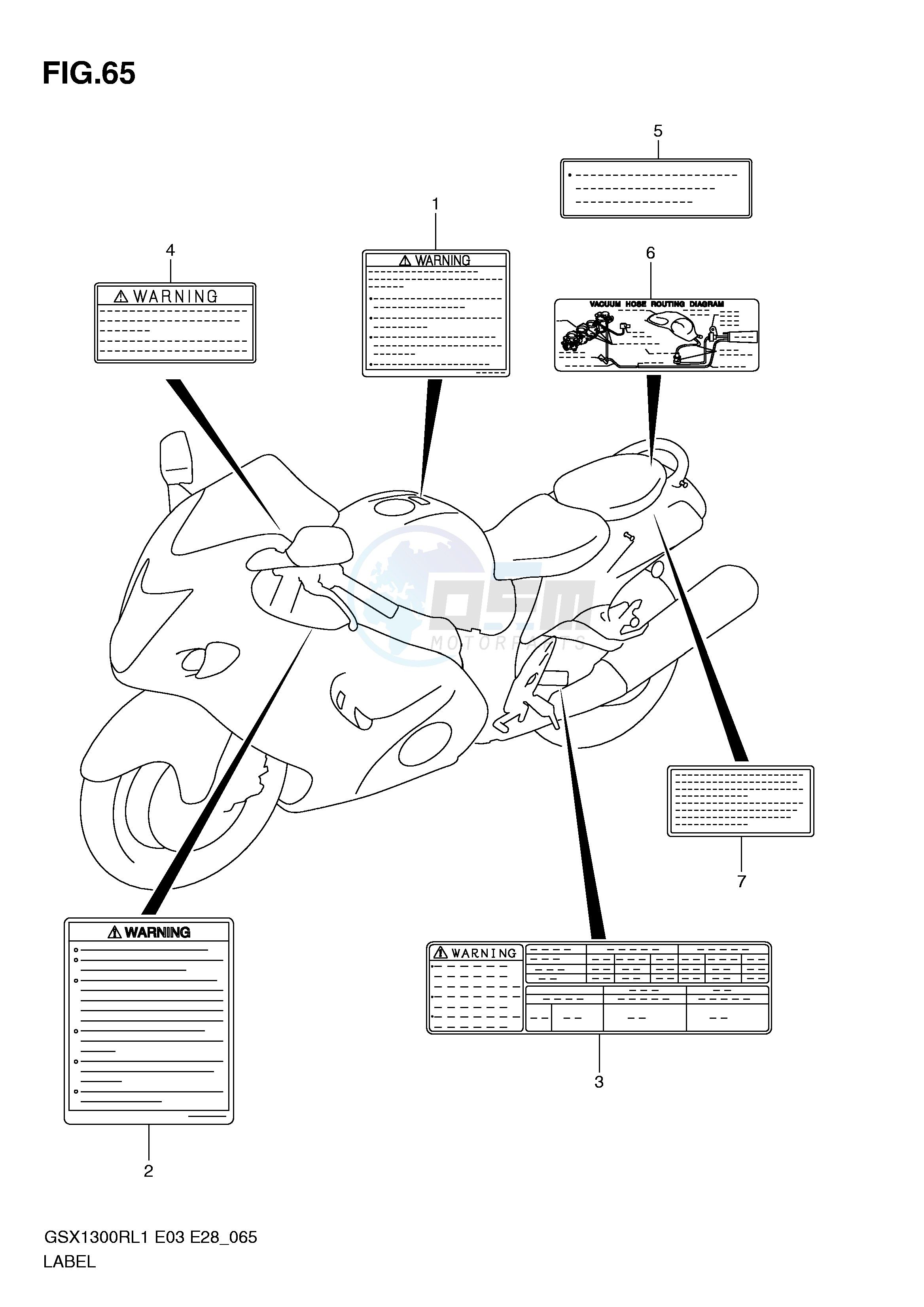 LABEL (GSX1300RL1 E33) blueprint