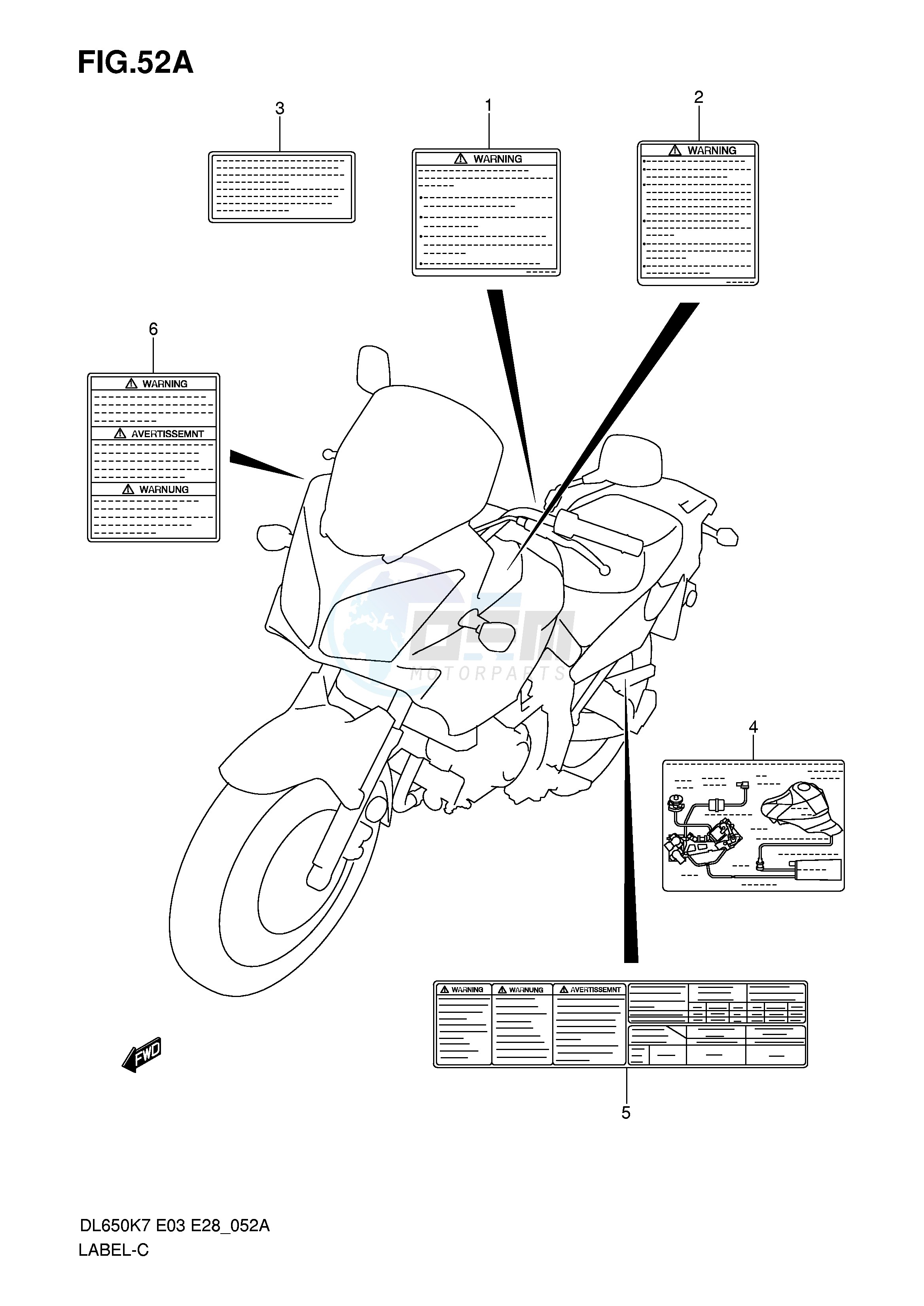 LABEL (MODEL K8 K9 L0) blueprint