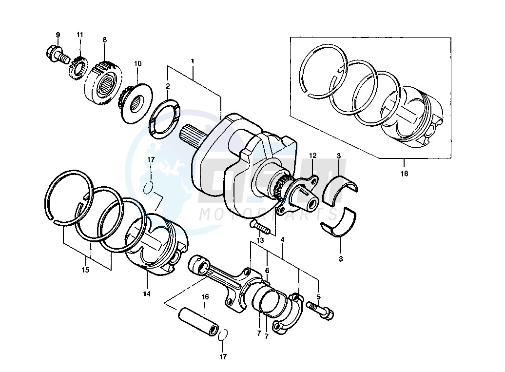 CRANKSHAFT-PISTON image