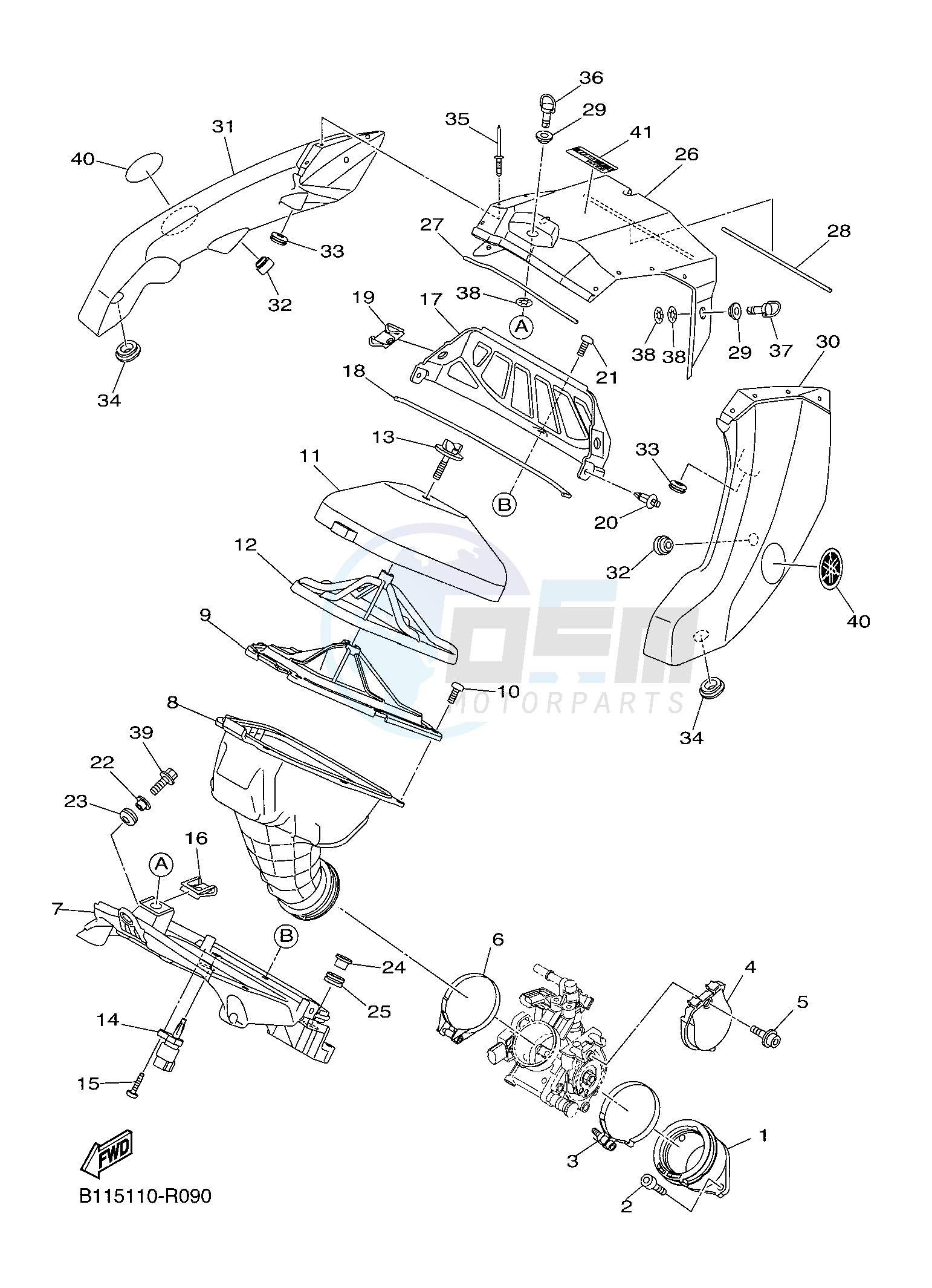 INTAKE blueprint