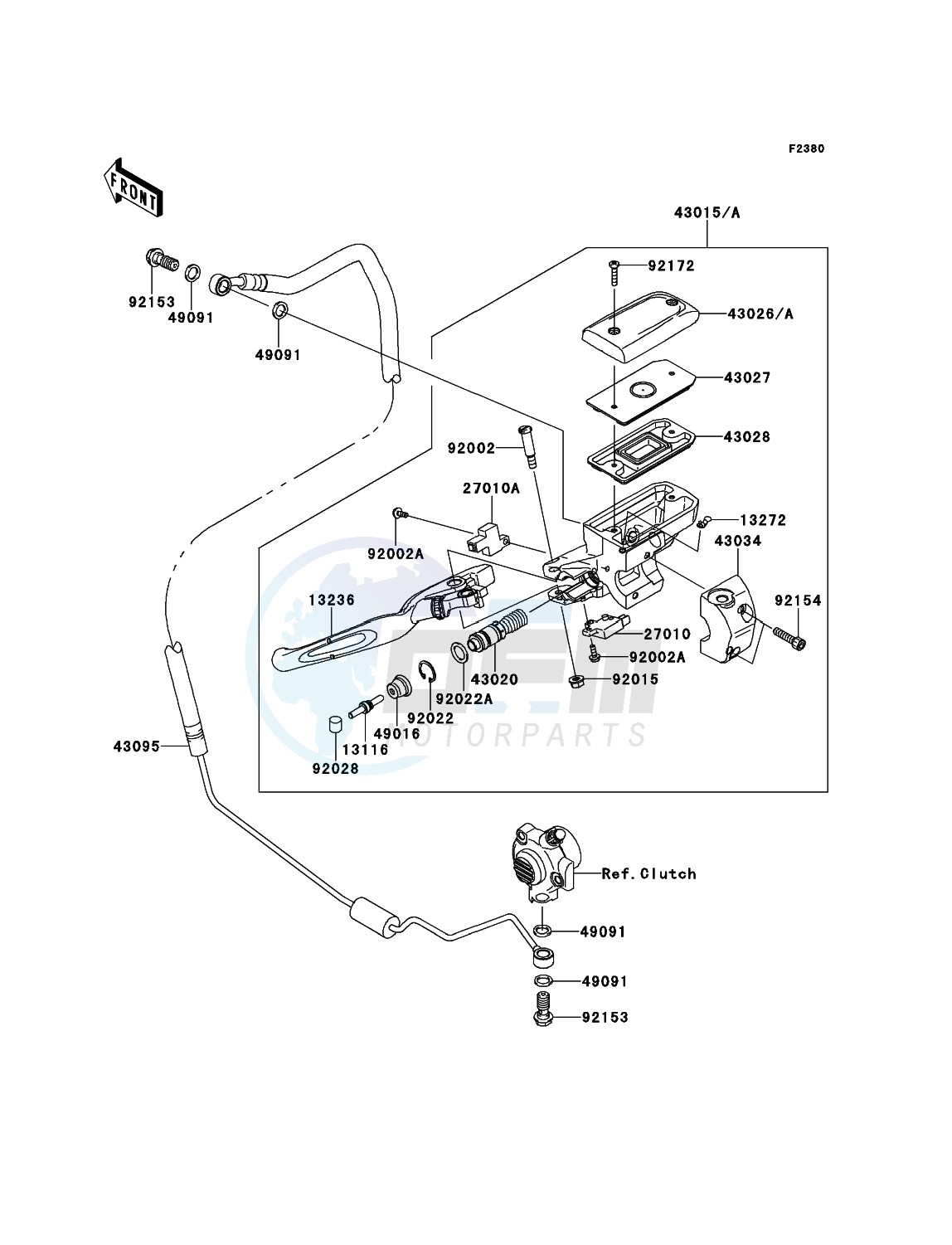 Clutch Master Cylinder image