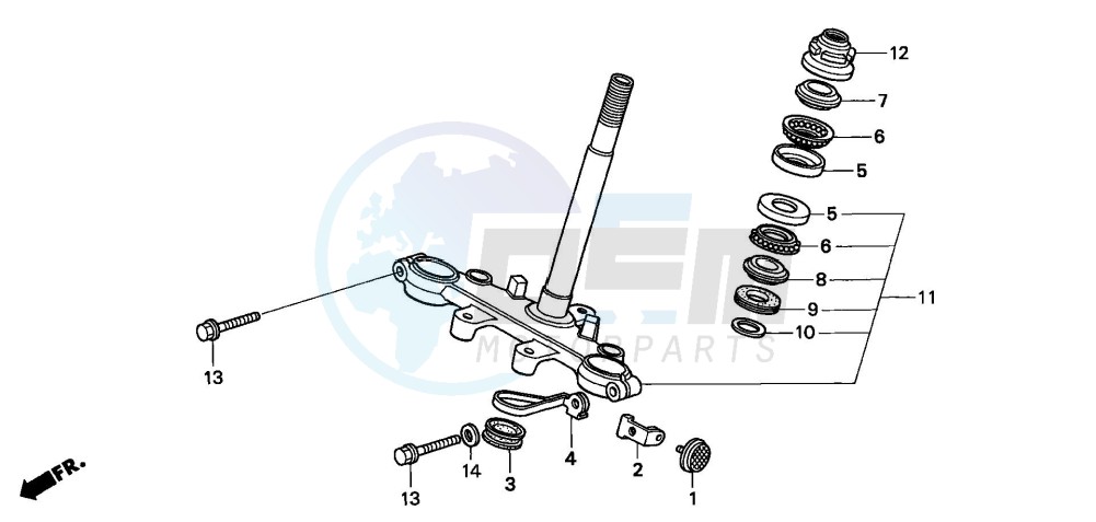 STEERING STEM image